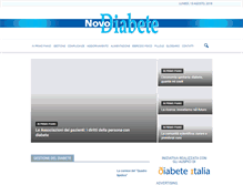 Tablet Screenshot of novodiabete.com